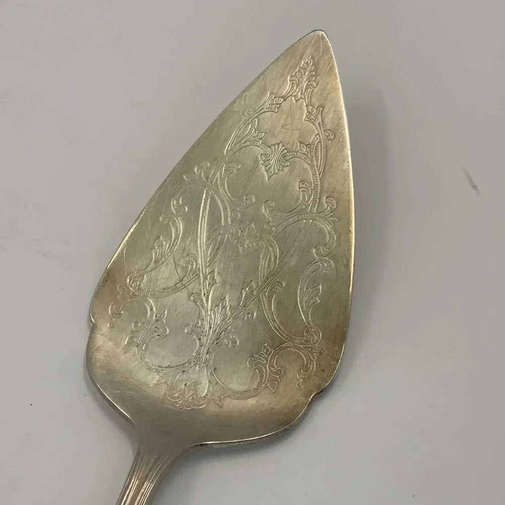 Vintage Gorham Heritage Silverplate Silver 10.5 Inch Pie‎ Server